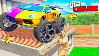 GTA 5 - Я НАШЁЛ НОВЫЙ ЛАМБОТРАК ! ЛАМБА НА БОЛЬШИХ КОЛЁСАХ ! - ПРЯЧЬ И ИЩИ В ГТА 5 ОНЛАЙН