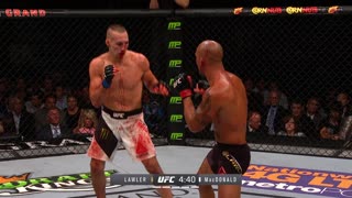 UFC 189 - полный бой: Робби Лоулер - Рори Макдональд
